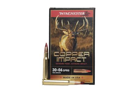 WINCHESTER AMMO 30-06 Springfield 180 Gr Extreme Point Copper Impact 20/Box