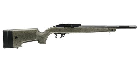 BERGARA BXR 22 LR Rifle with 16.5 Inch Threaded Barrel and Green Speckled Stock