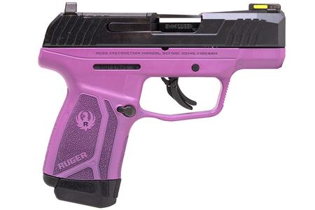 RUGER Max 9 9mm Optic Ready Pistol with Black Slide and Purple Frame