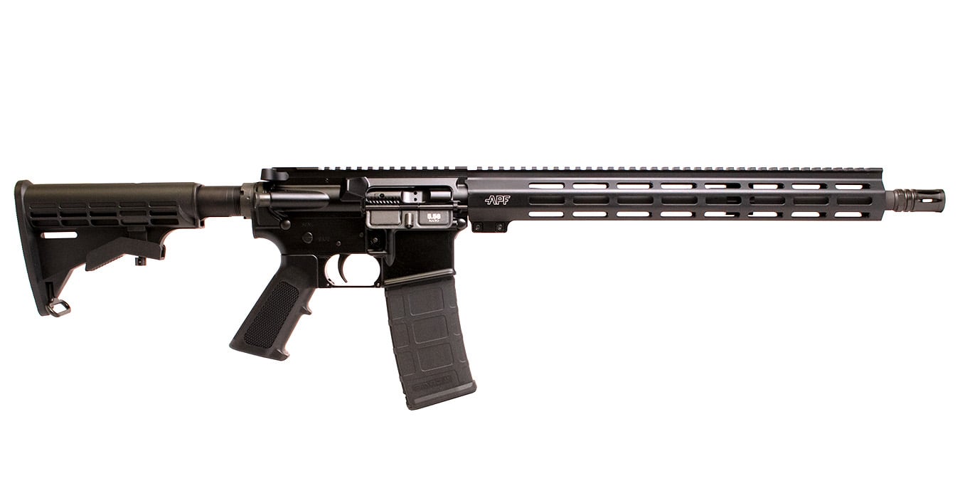 ALEX PRO FIREARMS AR-15 BLACK 5.56 15 IN MLOK HG 30 RD MAG