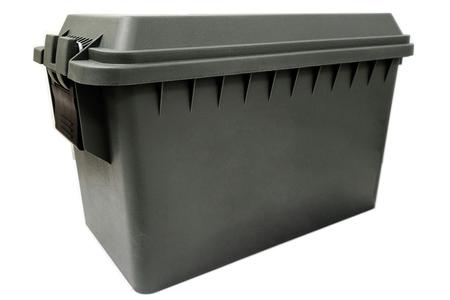 MOSSY OAK OUTFITTERS 50 Cal Plastic Ammo Box - OD Green