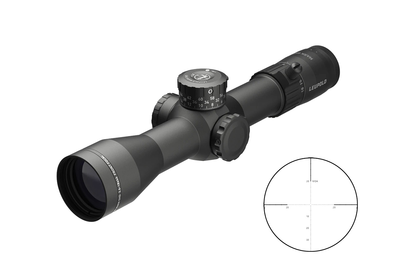 Leupold Mark 5HD 3 6 18x44mm FFP Riflescope With PR1 MOA Reticle 