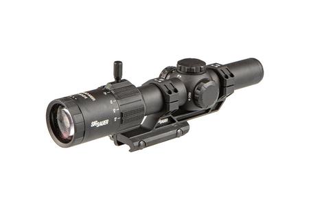 TANGO MSR SCOPE, 1-6X24MM, 30MM, SFP, ILLUMINATED MSR BDC6 RETICLE, 0.5 MOA, 