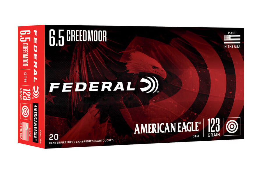 FEDERAL AMMUNITION 6.5 CREEDMOOR 123 GR OTM