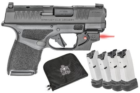 SPRINGFIELD Hellcat OSP 9mm Micro-Compact Optics Ready Pistol with Five Magazines and Viridi