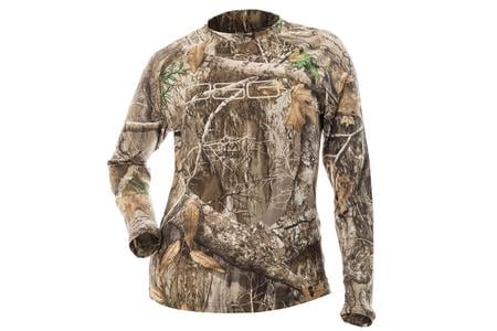 LS CAMO TECH SHIRT LARGE