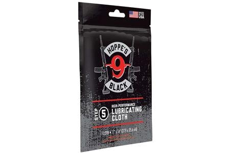 HOPPES BLACK LUBRICATED CLOTH