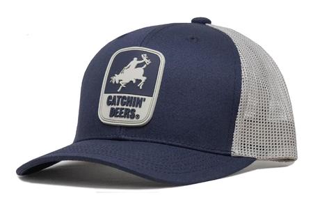 CATCHIN DEER GIDDY-UP WHITE MESH BACK CAP