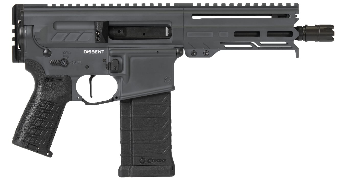 CMMG DISSENT MK4 5.7X28MM 6.5` SNIPER GREY