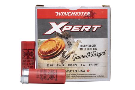 WINCHESTER AMMO 12 Gauge 2 3/4 in 1 oz 6.5 Shot Super X Steel Shot 25/Box