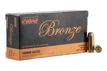 PMC 10mm Auto 200 gr FMJ-TC Bronze 50/Box