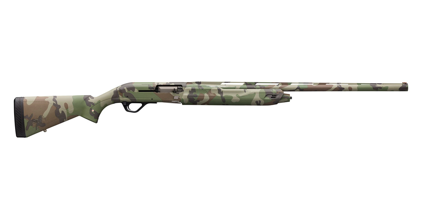 Winchester SX4 Waterfowl Hunter 12 Gauge Semi-Auto Shotgun with 28 Inch Barrel and Woodland Camo Finish