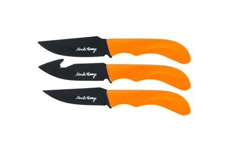 UNCLE HENRY GUTHOOK 3PC FIXED ORANGE