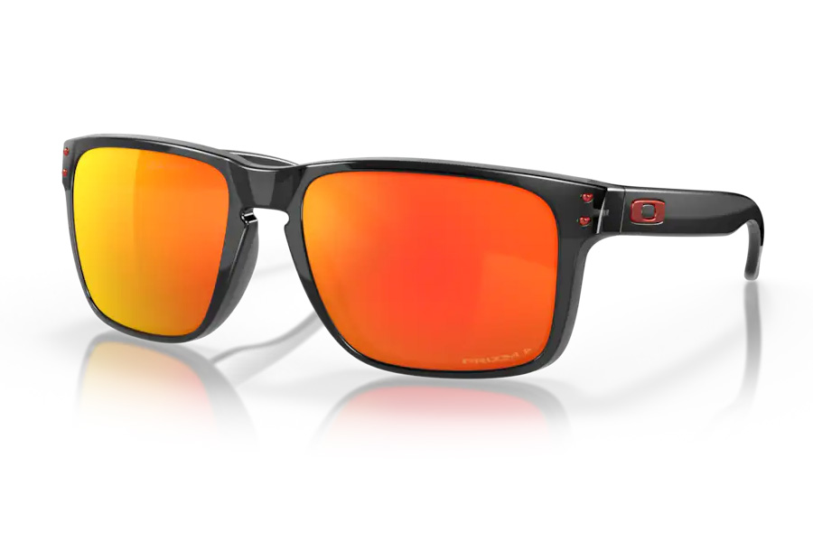 Oakley Holbrook XL Sunglasses with Black Ink Frame and Prizm Ruby