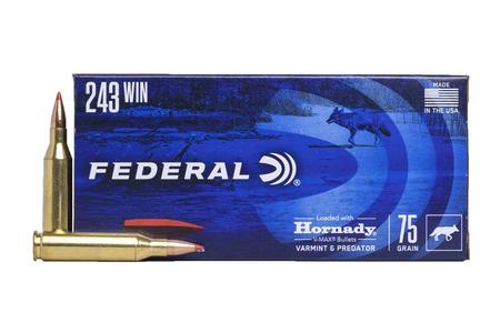 243 WIN 75 GR HORNADY V-MAX