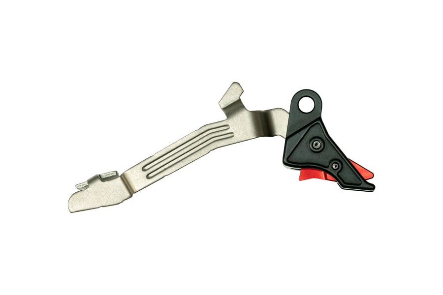 Overwatch Precision TAC Trigger for Glock Gen5 G17, G19, G23, G26, G34, G19x, G45 with Red Trigger S