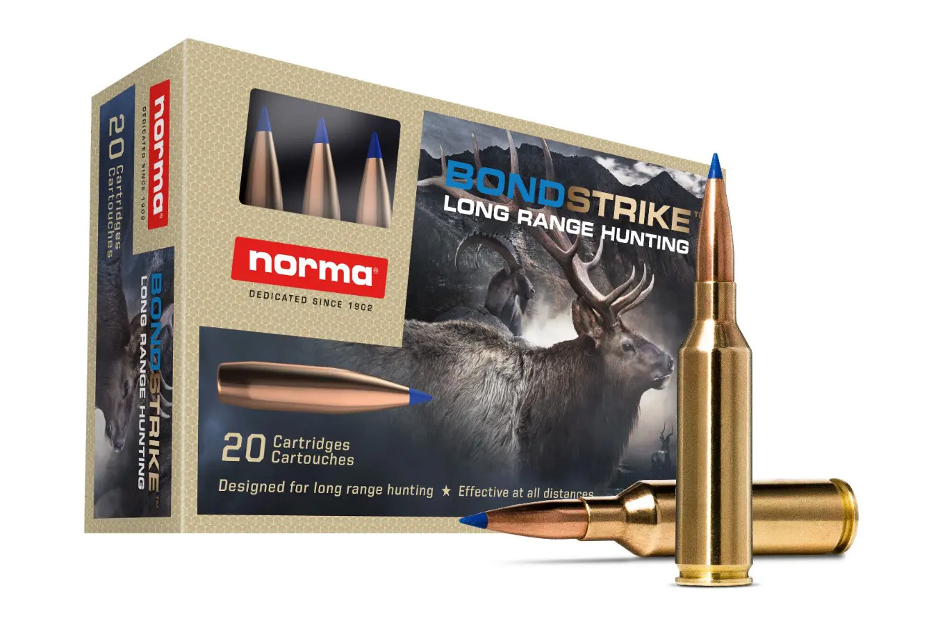 NORMA USA 6.5 PRC 143GR BONDSTRIKE 