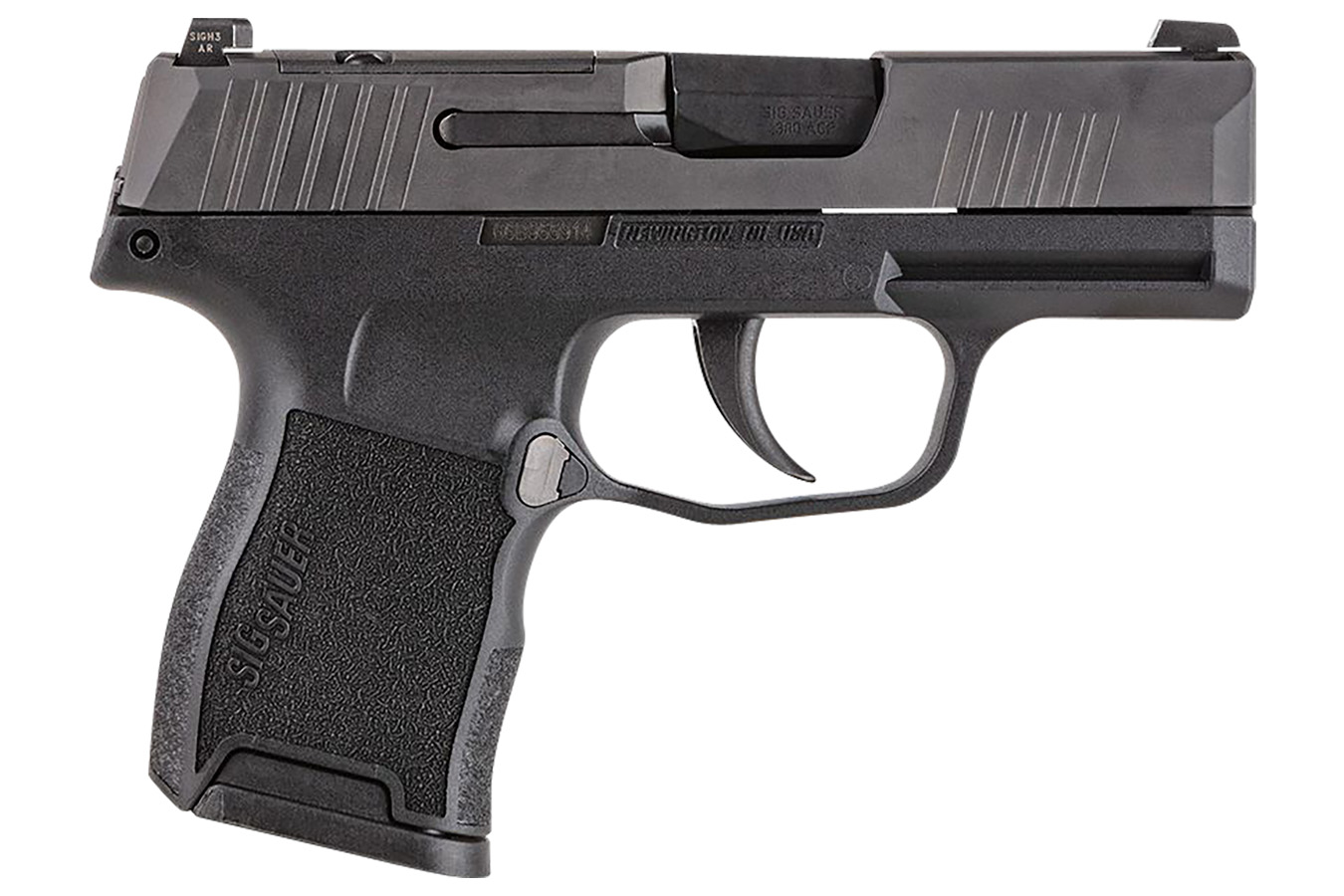 SIG SAUER P365 MS 380ACP 3.1 BLACK NITRON SIGLITE 2-10RD