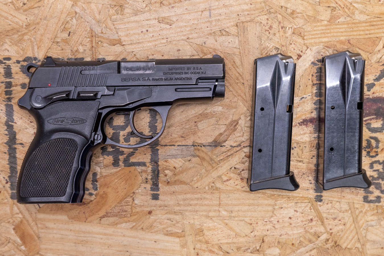 Bersa MiniFirestorm 40S&W Police Trade-In Pistol