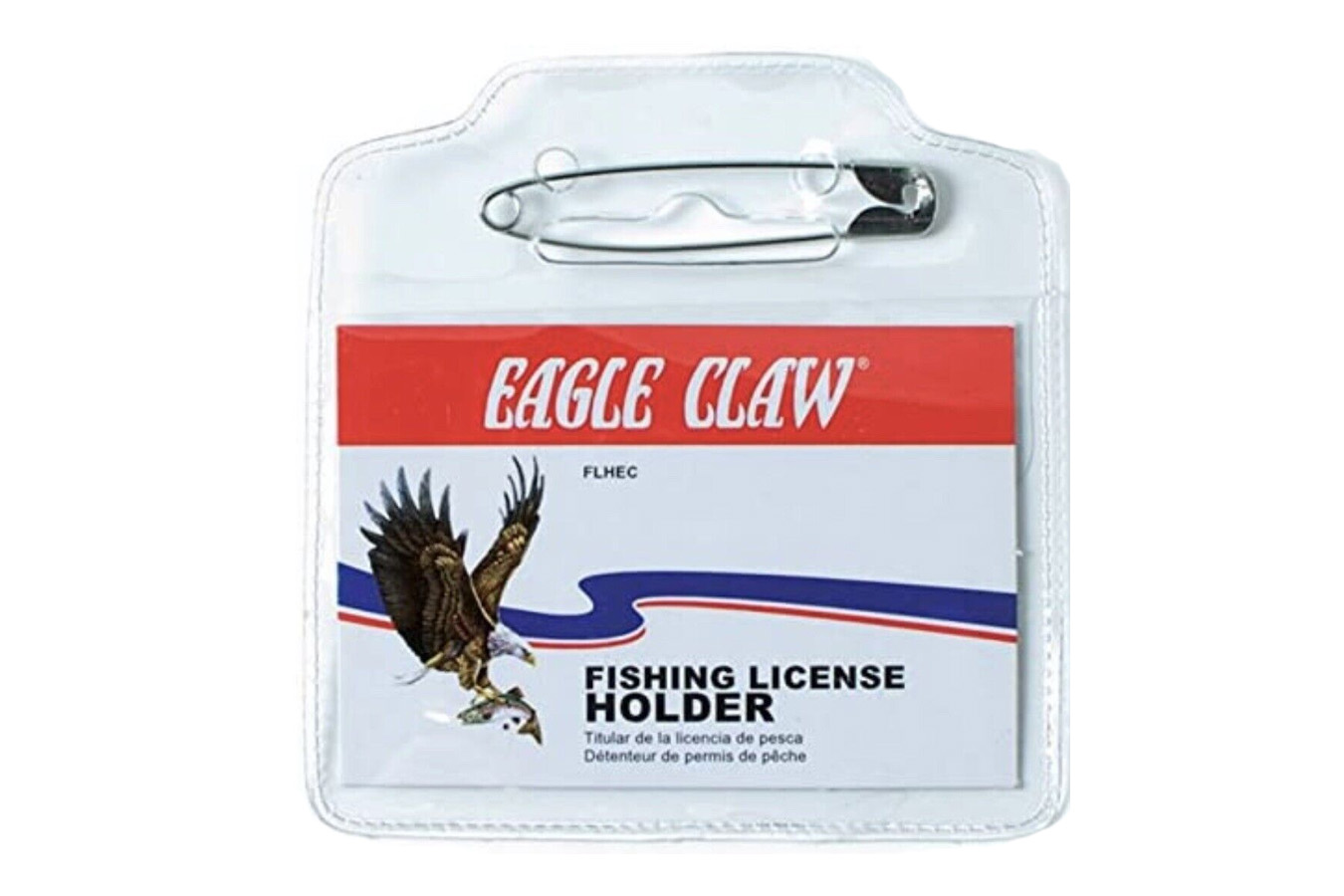 Discount Eagle Claw Fishing License Holder for Sale