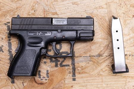 SPRINGFIELD XD-9 Subcompact 9mm Police Trade-In Pistol
