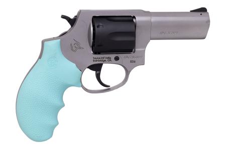 856 REVOLVER 38 SPECIAL BLACK ACCENT HOGUE CYAN