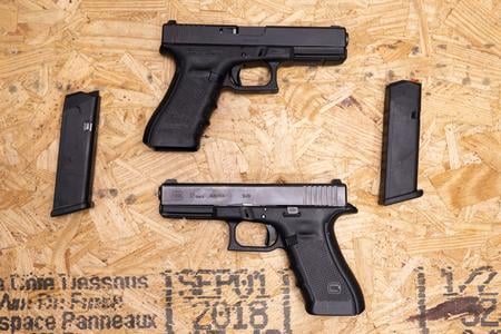 GLOCK 17 GEN4 9MM POLICE TRADE-IN PISTOL (FAIR) NIGHT SIGHTS
