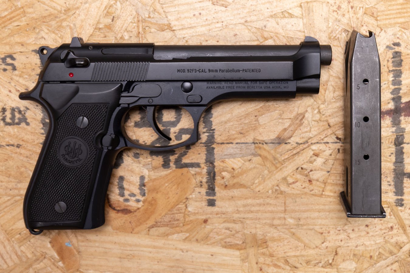 Beretta 92FS 9mm Police Trade-In Pistol