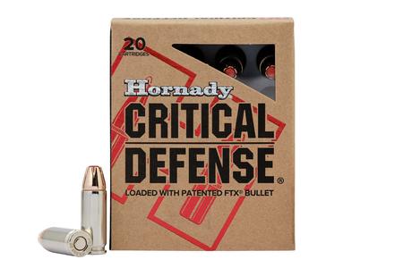 Hornady 30 Super Carry 100 gr FTX Critical Defense 20/Box