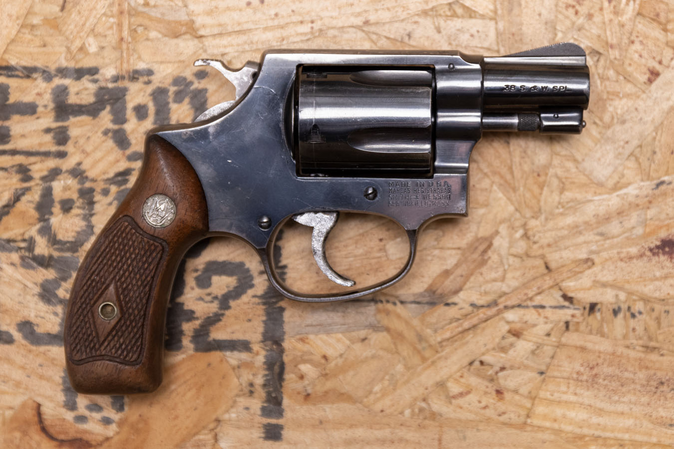 Smith & Wesson Model 36 .38 Special Police Trade-In Revolver