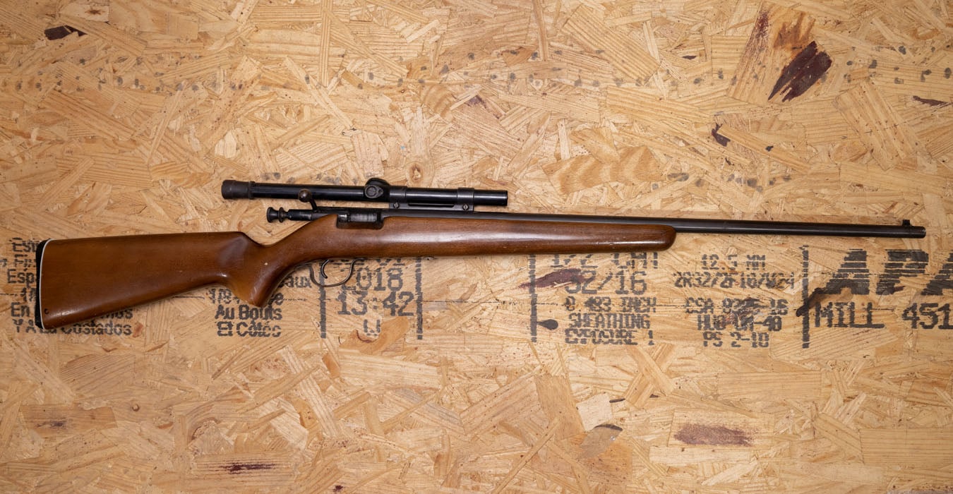 Belknap B963 22 S/L/LR Police Trade-In Rifle with Scope
