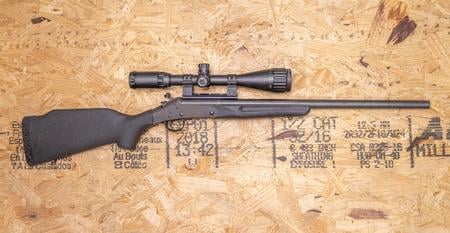 NEW ENGLAND FIREARMS Sportster 17 HMR Police Trade-In Rifle with Scope