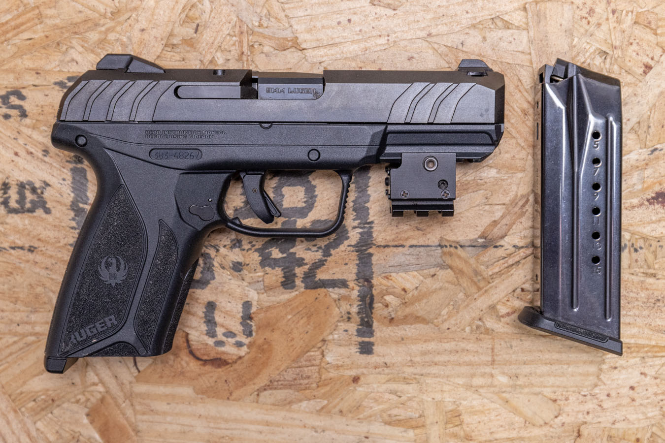Ruger Security-9 9mm Police Trade-In Pistol with Laser
