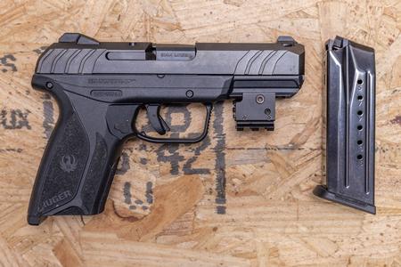 RUGER Security-9 9mm Police Trade-In Pistol with Laser