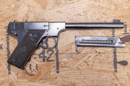 HIGH STANDARD Model B 22 LR Police Trade-In Target Pistol 