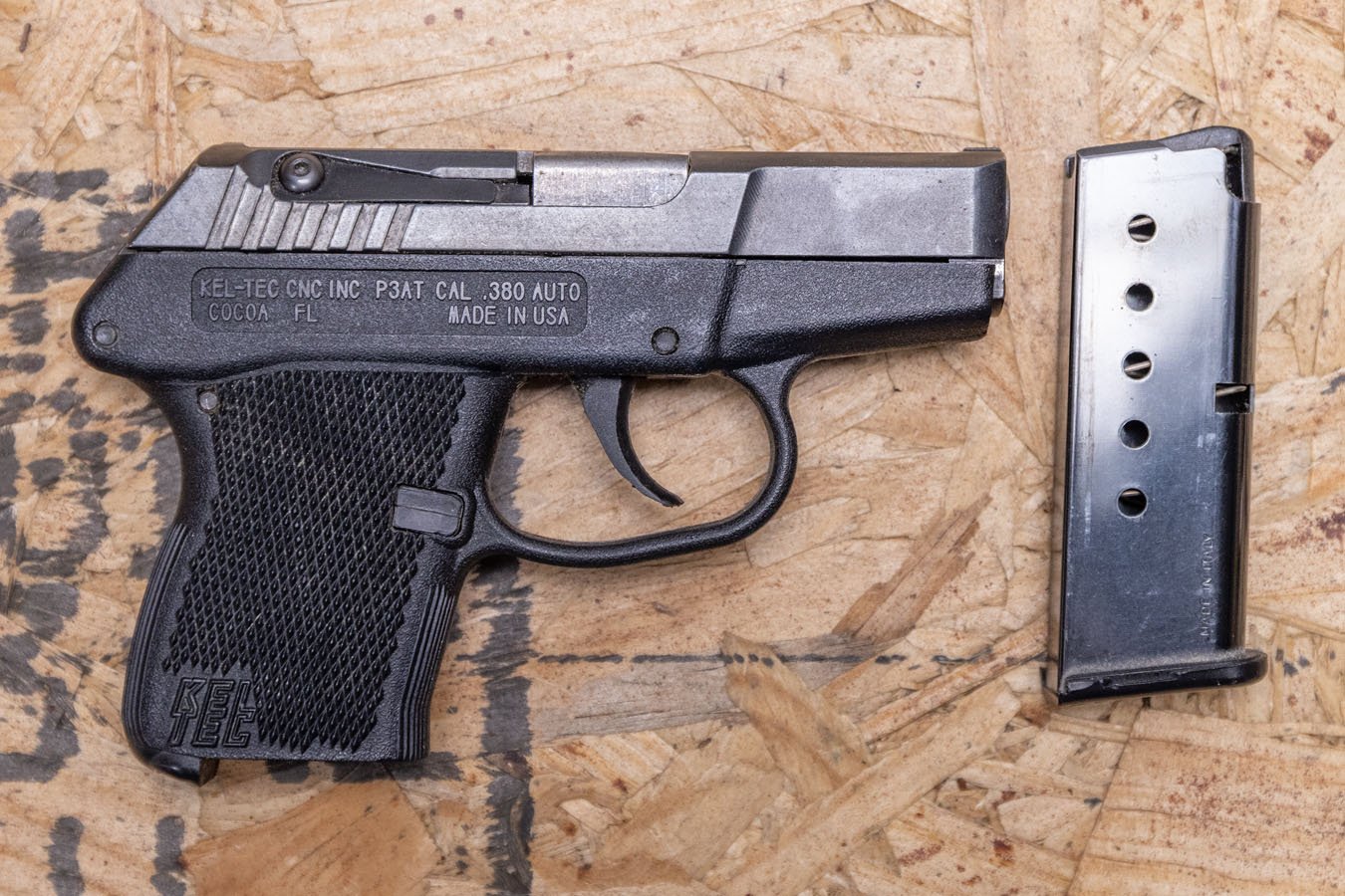 Kel-Tec P3AT 380 Auto Police Trade-In Pistol 