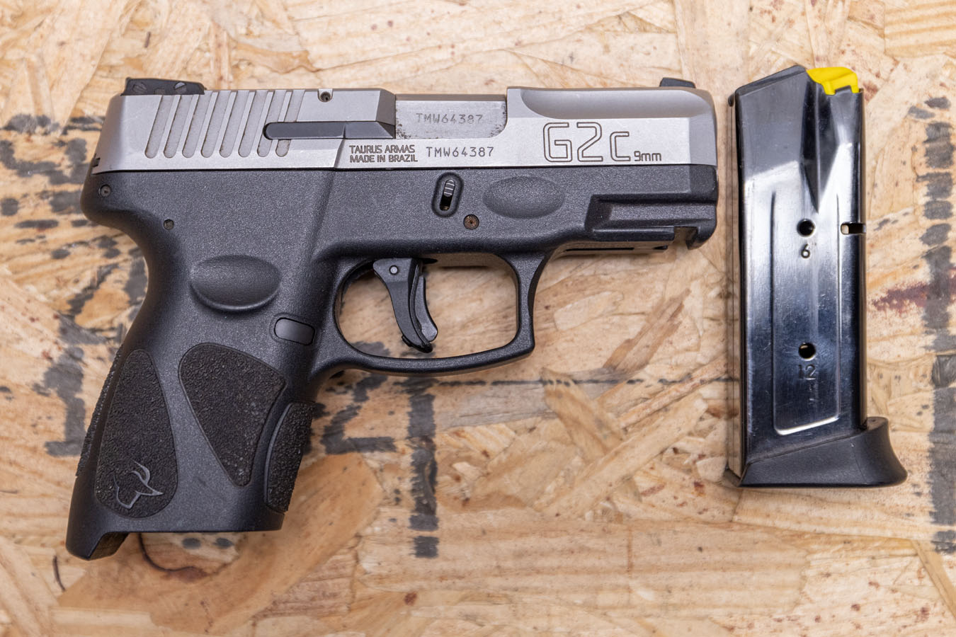 Taurus G2C 9mm Police Trade-In Pistol with Stainless Slide