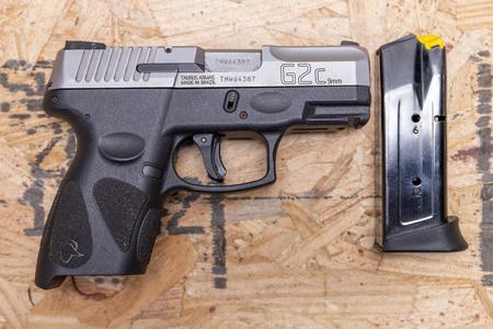 TAURUS G2C 9mm Police Trade-In Pistol with Stainless Slide