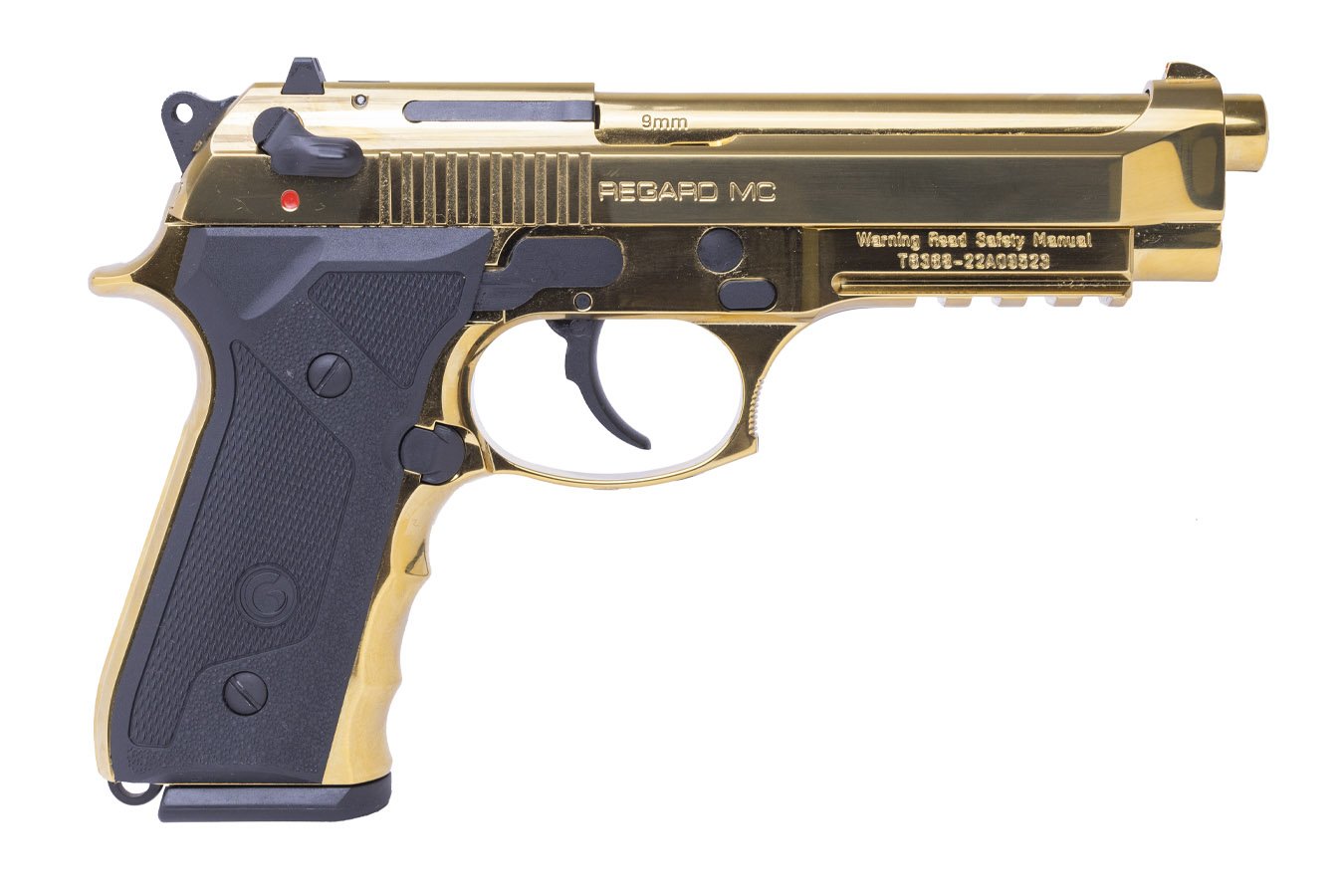 GIRSAN REGARD 9MM GOLD FINISH PISTOL