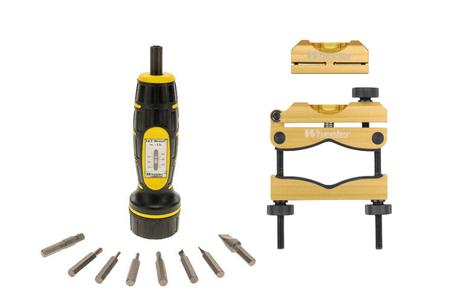 WHEELER ENGINEERING FAT Wrench w/ 10-Bit Set and Professional Reticle Leveling System Combo