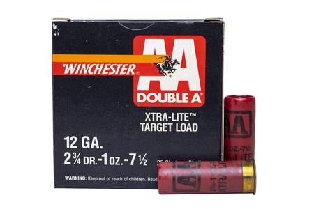 WINCHESTER AMMO 12 Gauge 2-3/4 in 1 oz 7.5 shot Xtra-Lite AA Police Trade Ammo 25/Box