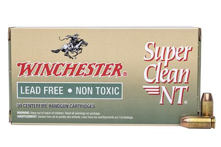 Winchester 40SW 140 gr JSP Super Clean Non-Toxic Lead Free Police Trade Ammo 50/Box