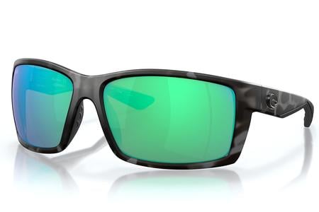 REEFTON TIGER SHARK FRAMES WITH GREEN MIRROR LENSES