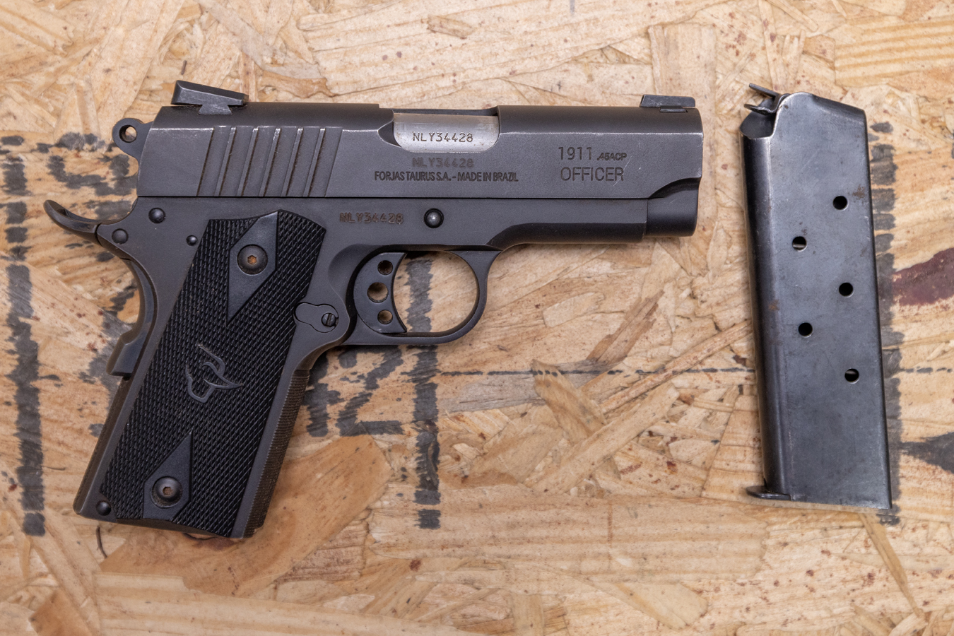 Taurus 1911 45 ACP Police Trade-In Pistol Officer Model