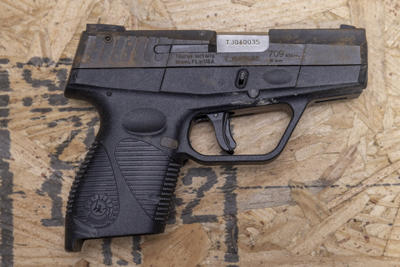 Taurus PT-709 Slim 9mm Police Trade-In Pistol (Mag Not Included)