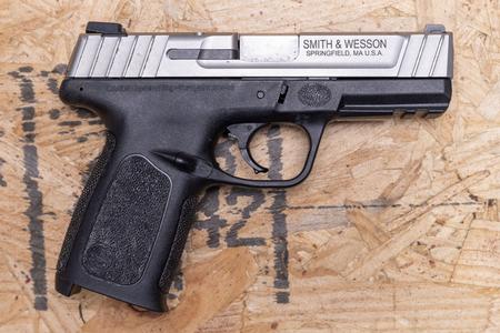 SMITH AND WESSON SD9VE 9mm Police Trade-In Pistol (Magazine Not Included)