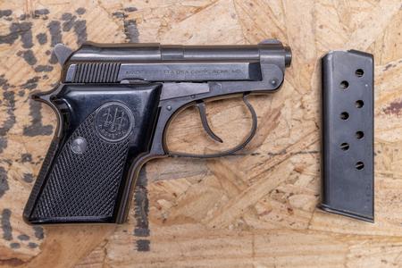 BERETTA Model 20 25 ACP Police Trade-In Pocket Pistol with Tip-Up Barrel