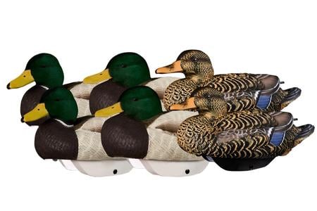 HEYDAY HydroFoam Flocked Mallard 6-Pack