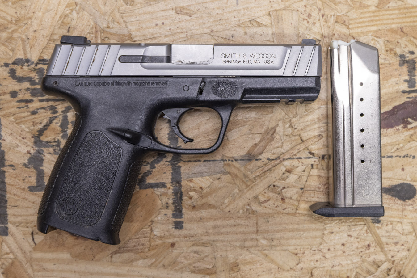 Smith & Wesson SD9 VE 9mm Police Trade-In Pistol