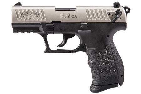 P22 .22 L.R. CA NICKEL 10 ROUND 